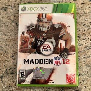 Madden NFL 12 Xbox 360 Game